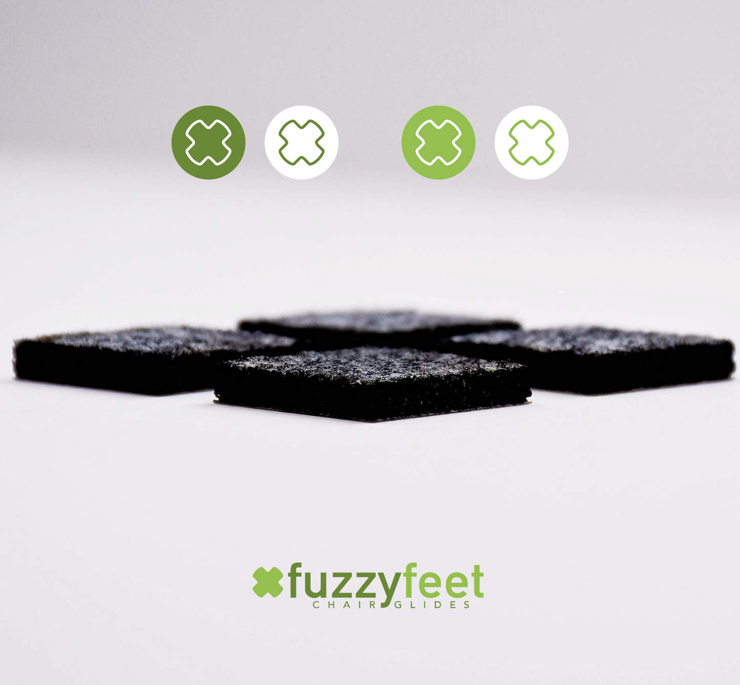 Fuzzy Feet Felt Pad (4 pack)